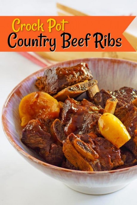 Crock Pot Country Beef Ribs – and Why I Didn’t Cry