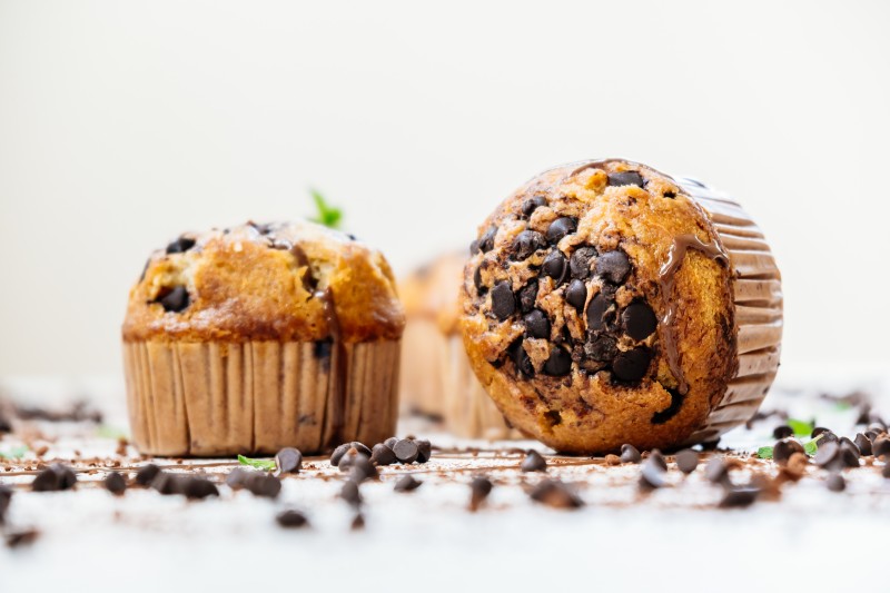 Easy-for-kids: Chocolate chip mini muffins