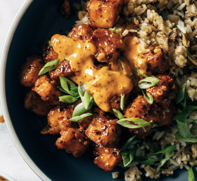 Chili Crunch Tofu