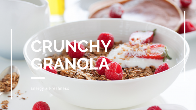 Breakfast Idea: Crunchy Berry Granola