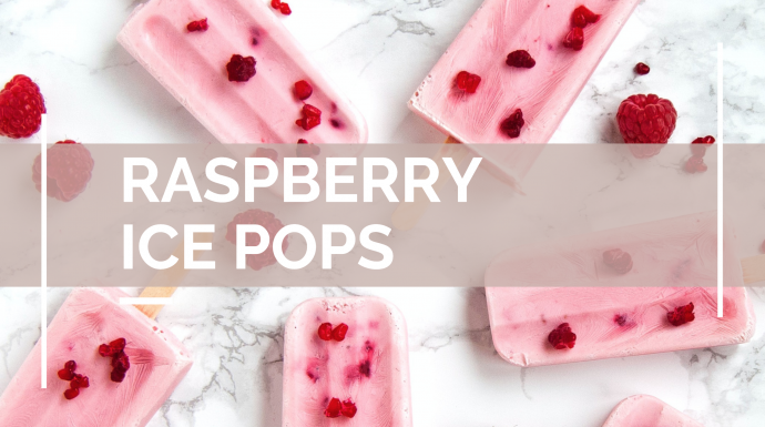Easy Raspberry Ice Pops: Healthy & Sweet