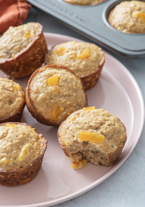 Apricot Millet Muffins