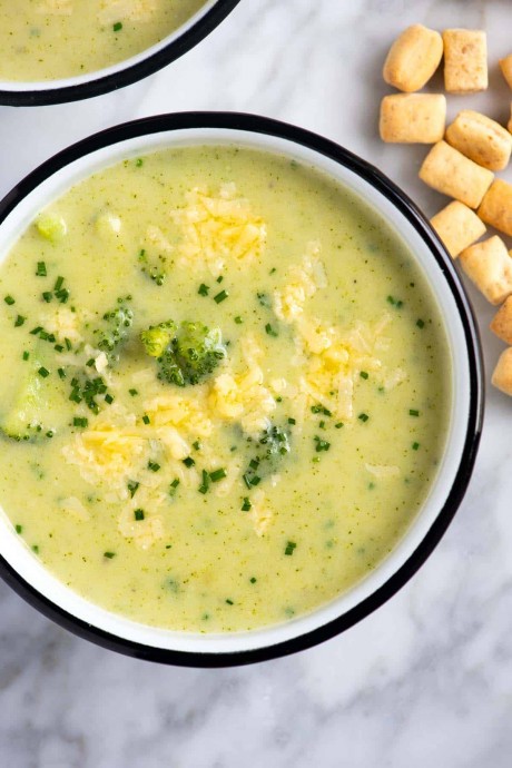 Easy Broccoli Cheddar Soup