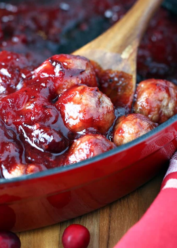 Quick Cranberry Glazed Meatballs Recipes