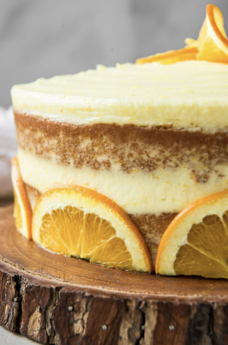 Fresh Orange Layer Cake