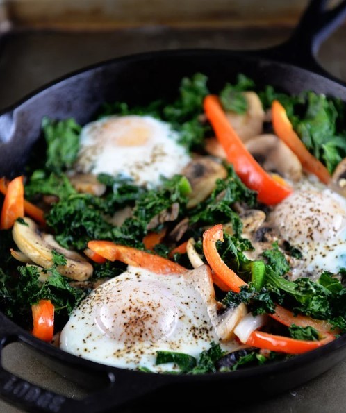 Kale Breakfast Skillet