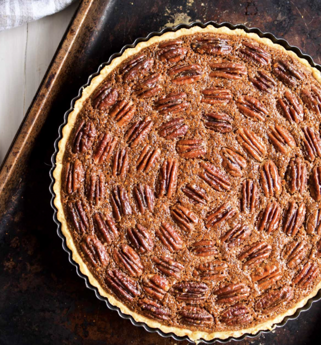 Maple Frangipane Pecan Pie