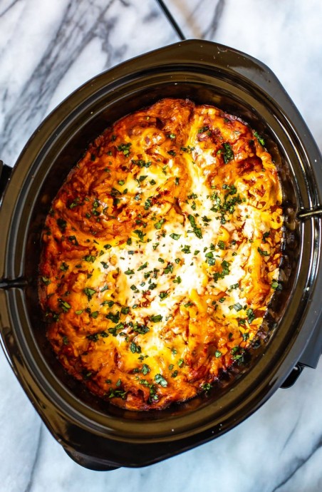 Easiest Ever Crockpot Lasagna Easiest Ever Crockpot Lasagna