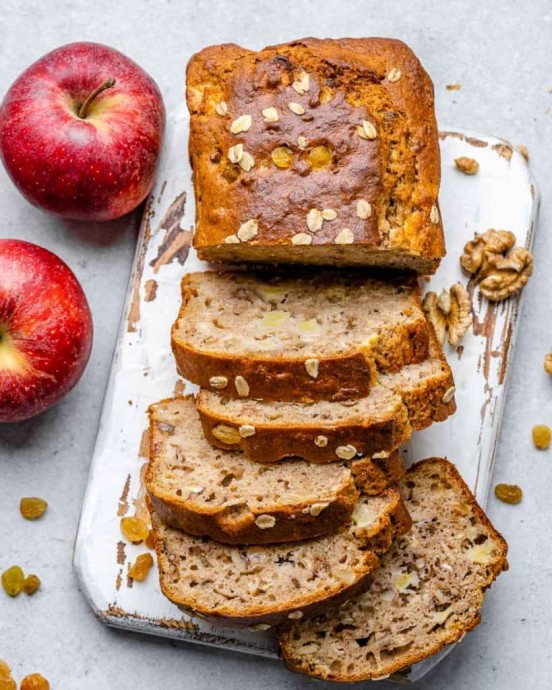 Apple Walnut Raisin Bread