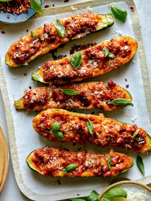 Zucchini Boats Zucchini Boats