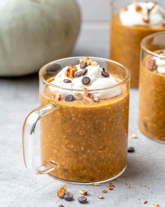 Pumpkin Pie Overnight Oats