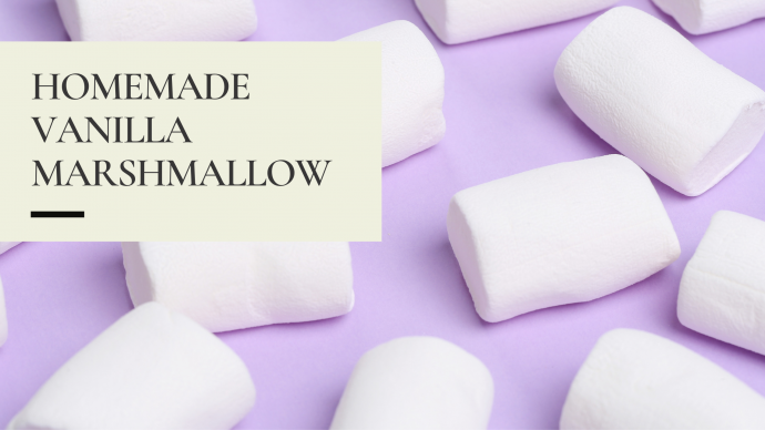 Homemade Vanilla Marshmallow