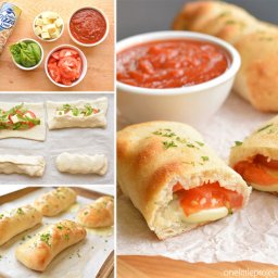 Easy Cheesy Homemade Pizza Pockets