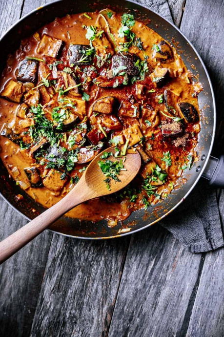 Creamy Aubergine (Eggplant) Curry (Vegan, Gluten-Free)