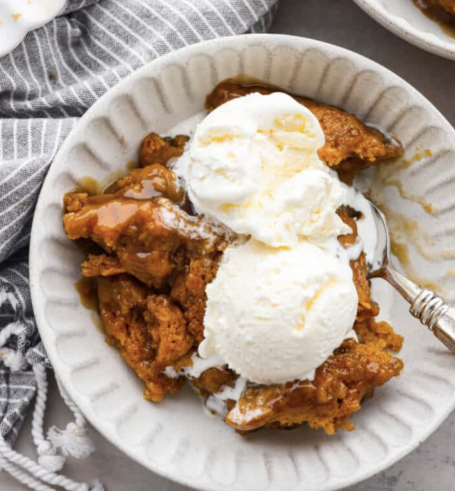 Pumpkin Pudding Cake