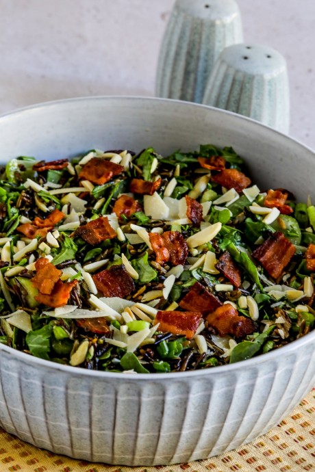 Wild Rice Salad with Bacon And Arugula