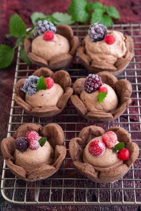 Chocolate Mousse Tarts