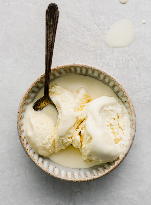 Homemade Vanilla Ice Cream Recipe