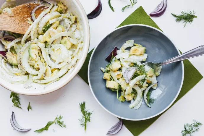 Fennel Avocado Salad