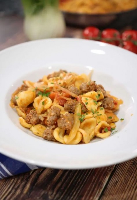 Pasta with Sausage and Fennel