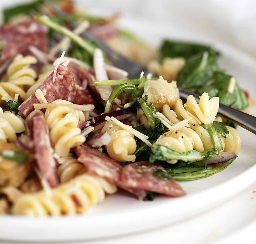 Pasta Salad with Salami — Recipes