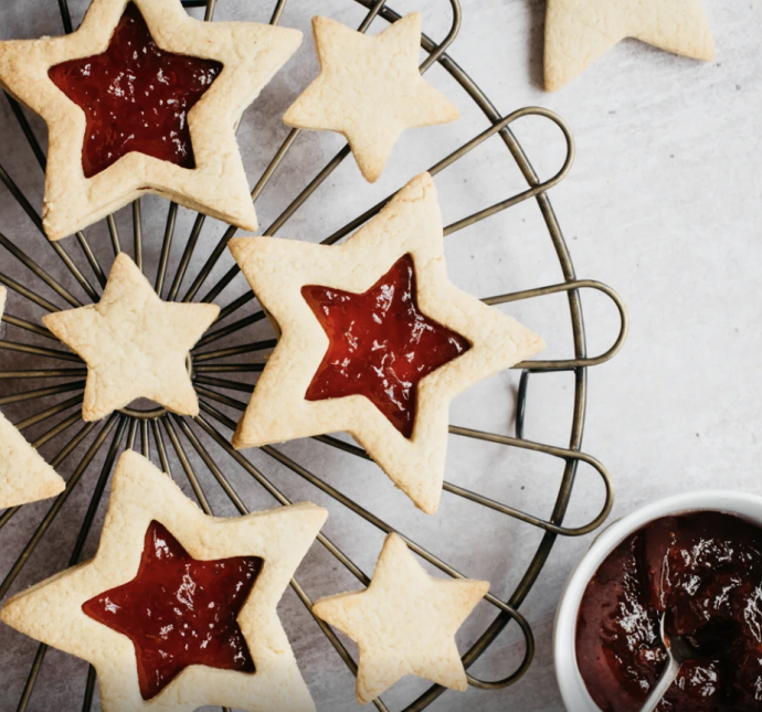 Vanilla Star Biscuits