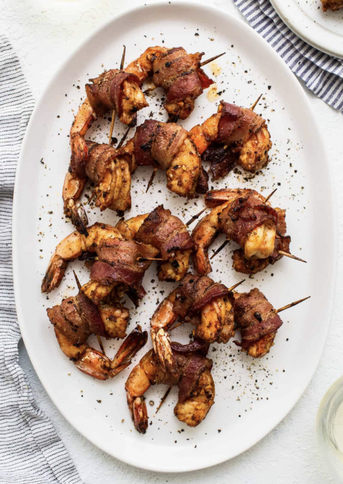 Bacon Wrapped Shrimp