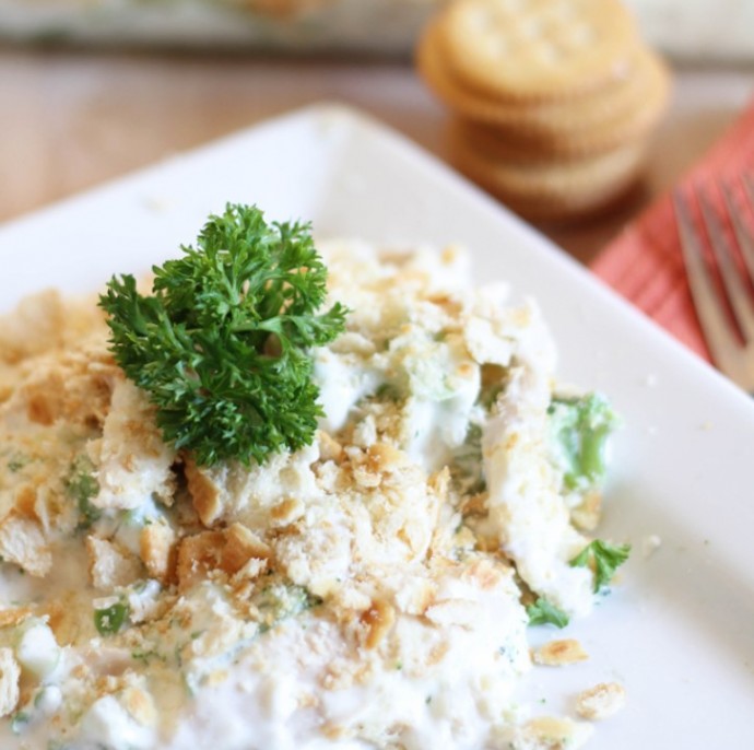 Creamy Chicken Broccoli Casserole