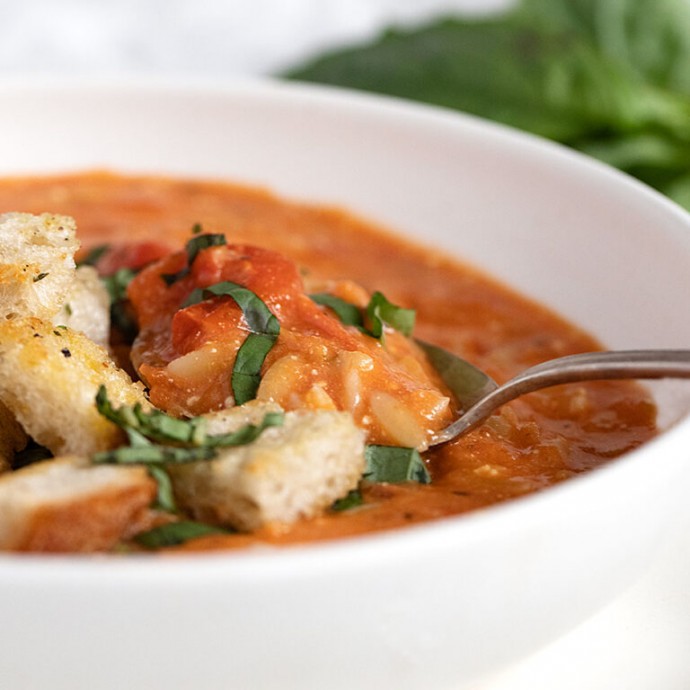 Tomato Feta Soup