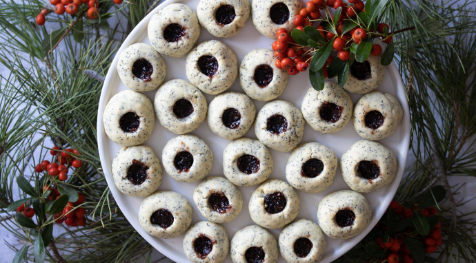 Poppy Seed Thumbprints