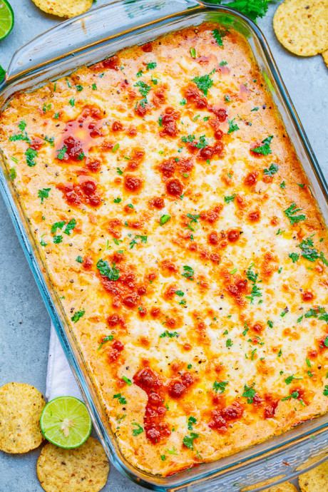 Mexican Baked Cheesy Street Corn Dip