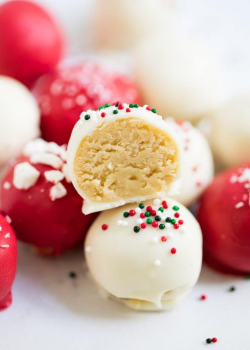 Sugar Cookie Truffles