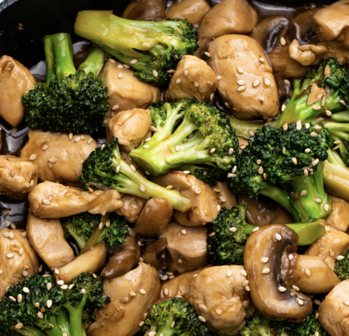 20 Minute Chicken Broccoli Stir-Fry