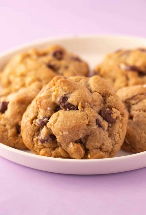 Caramel Coconut Cookies