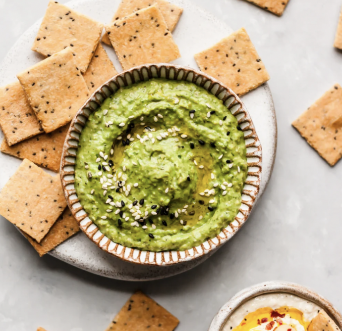 4-Ingredient Paleo Crackers