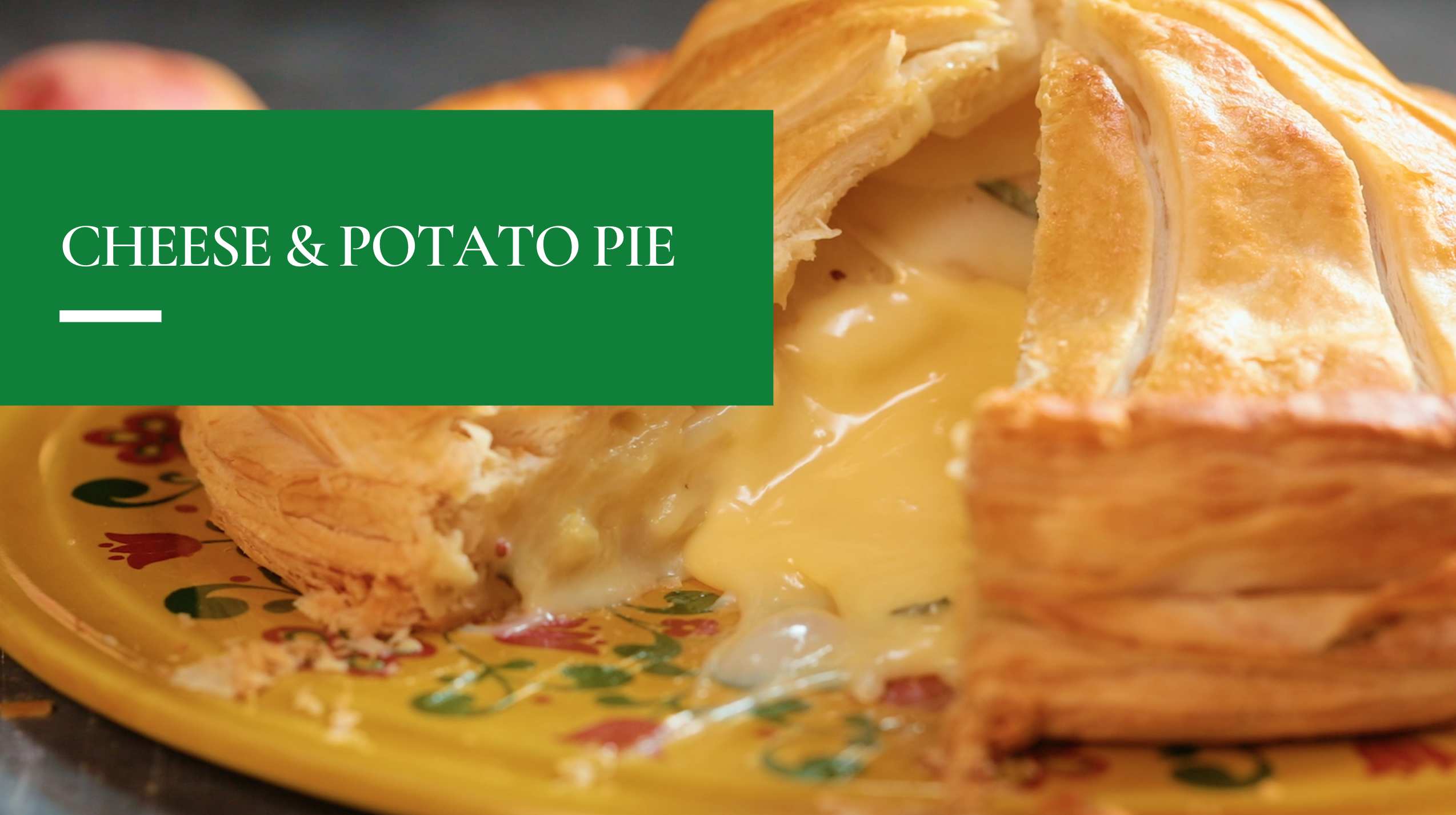 Cheese & Potato Pie — Recipes