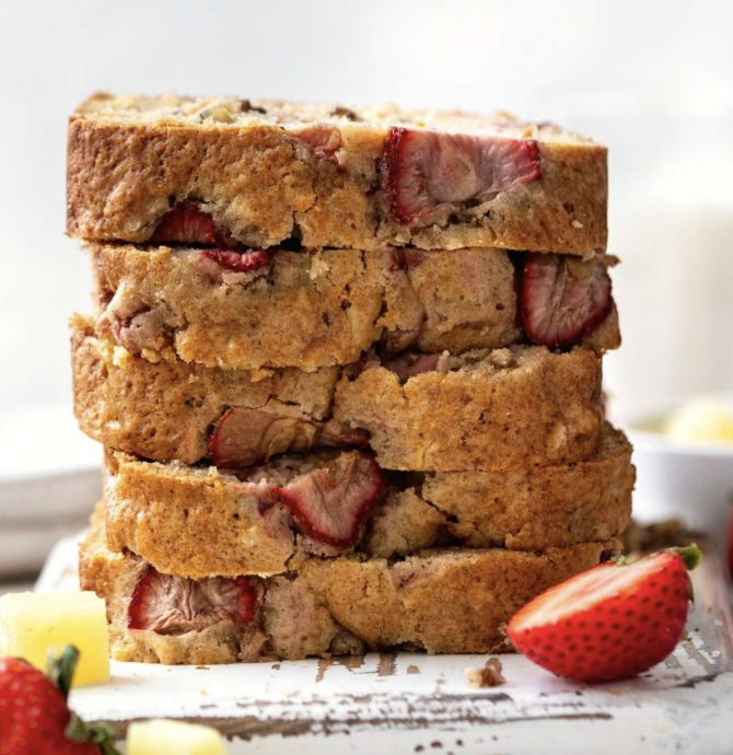 Strawberry Pineapple Bread