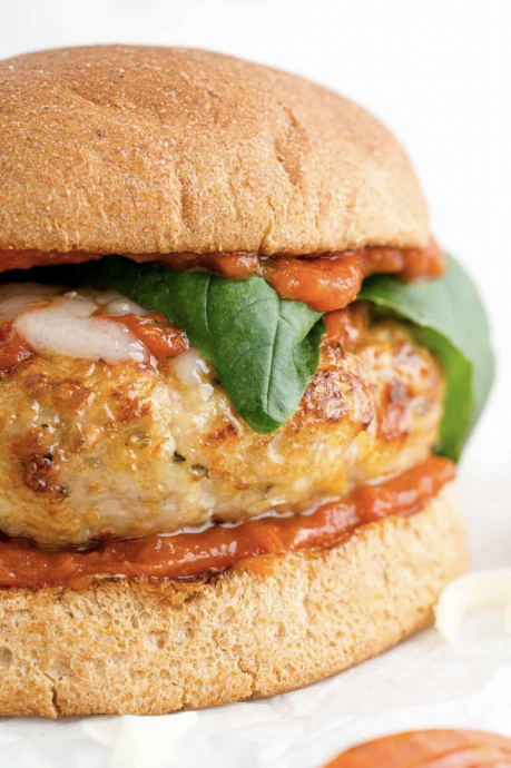 Pizza Burgers (Turkey Burgers)