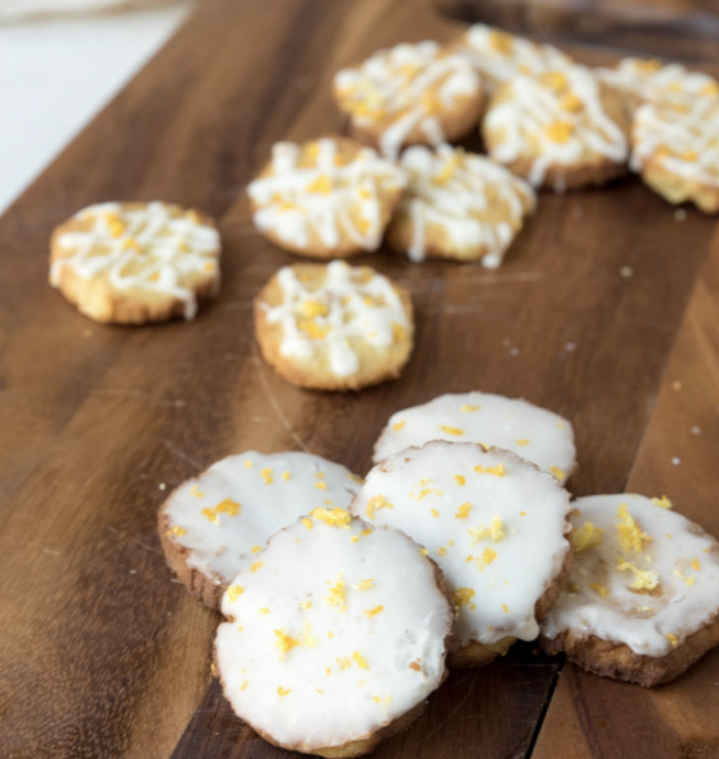 Slice & Bake Sugar Free Keto Lemon Cookies (Air Fryer, Nut Free)