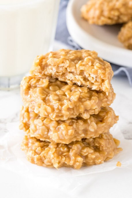 Peanut Butter No Bake Cookies