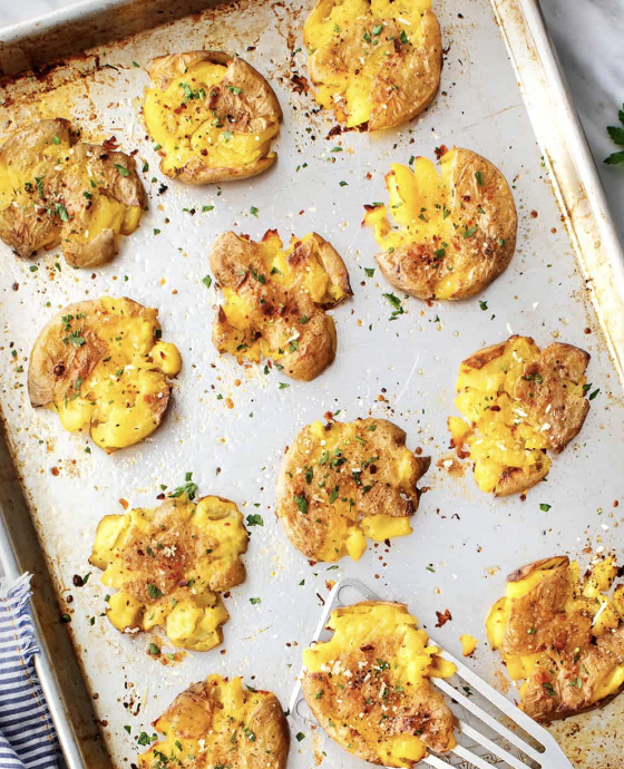 Crispy Smashed Potatoes