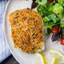 Parmesan Baked Cod Recipe With Lemon
