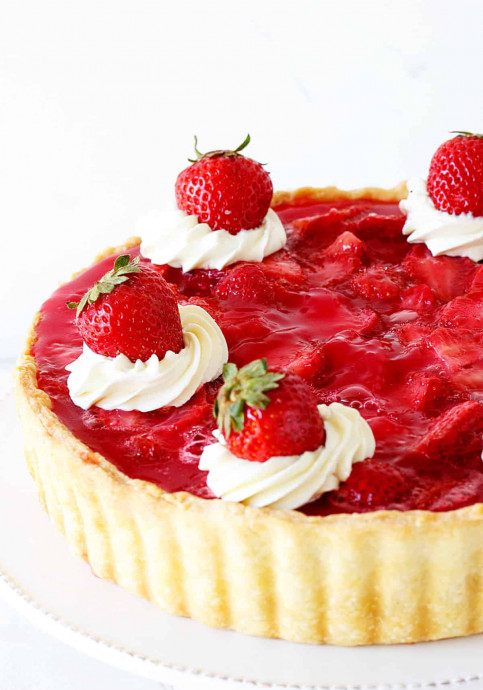 Strawberry Pie with Jello