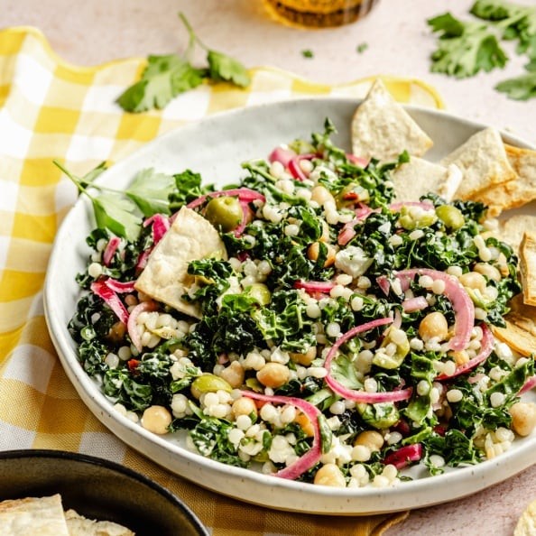 Scoop It Up Kale Couscous Salad