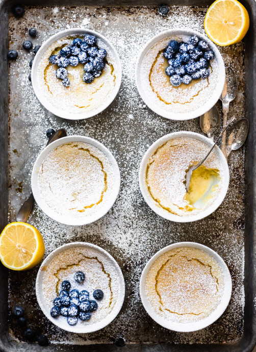 Warm Lemon Pudding Cake