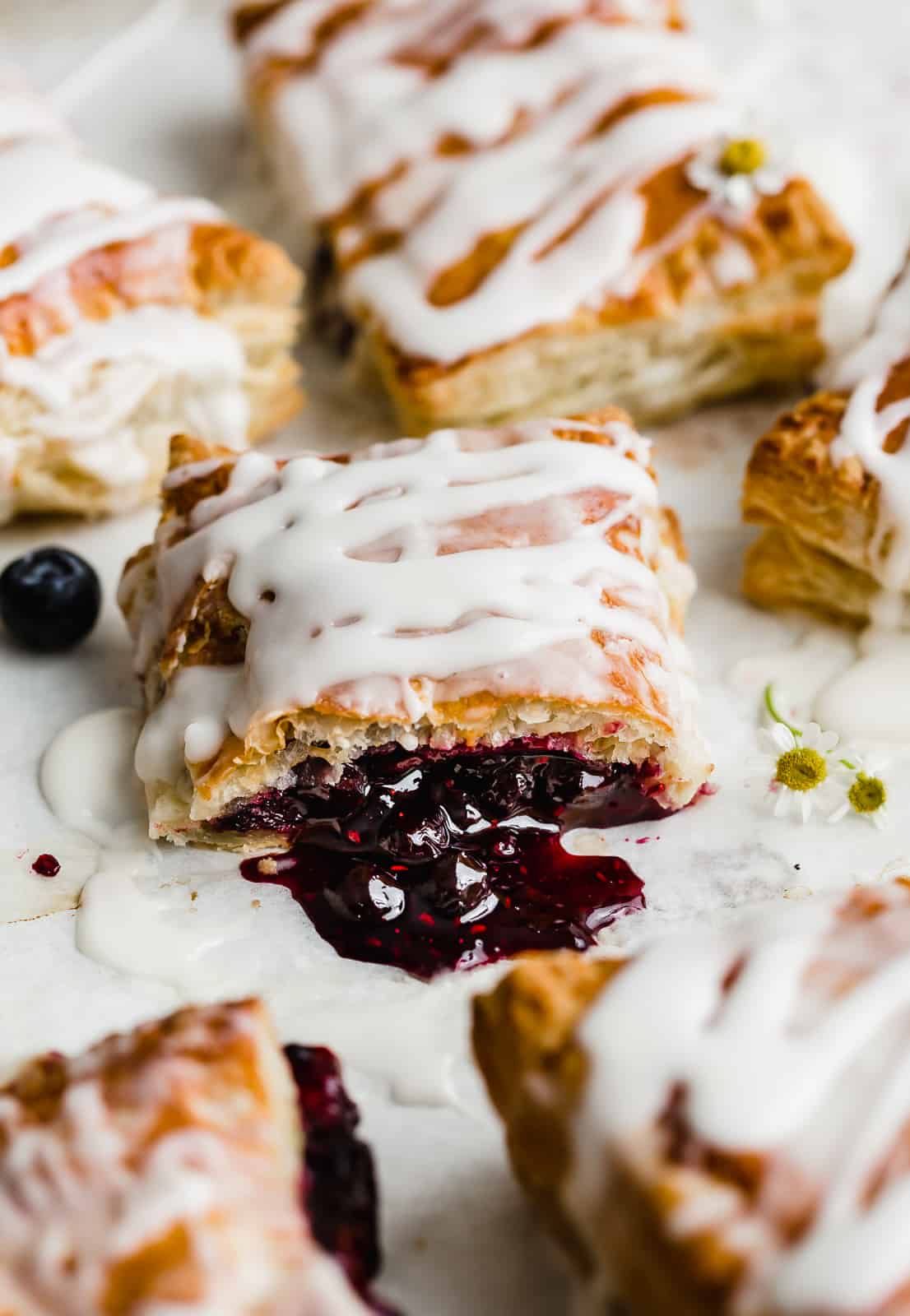 Triple Berry Toaster Strudels — Recipes