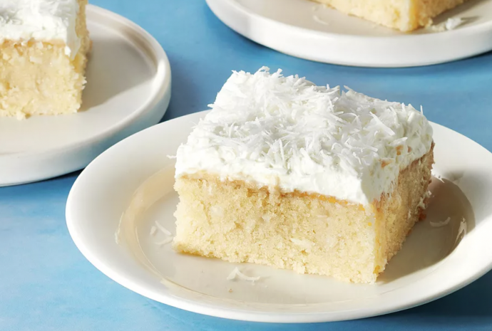 Southern Coconut Poke Cake