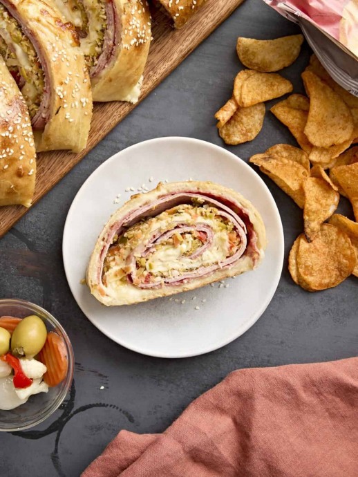 Muffaletta Roll Ups