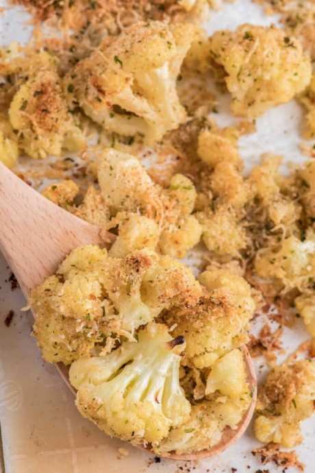 Parmesan Roasted Cauliflower