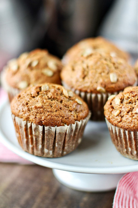 Whole Wheat Sunflower Seed Muffins